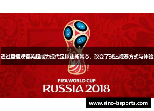 透过直播观看英超成为现代足球迷新常态，改变了球迷观赛方式与体验